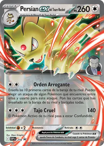 Persian ex del Team Rocket