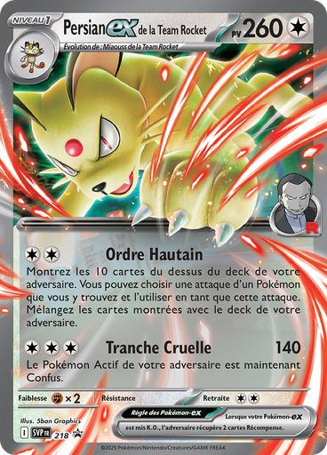 Persian-ex de la Team Rocket