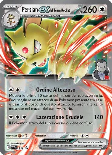 Persian-ex del Team Rocket