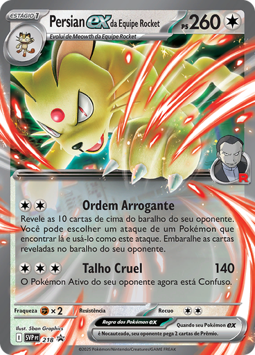 Persian ex da Equipe Rocket
