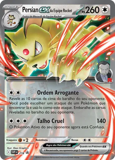 Persian ex da Equipe Rocket