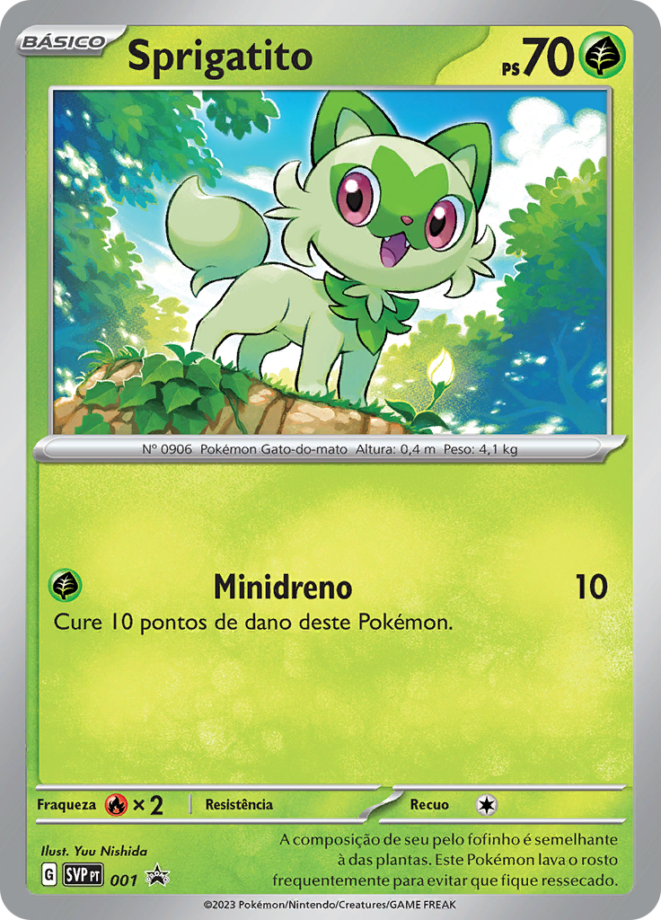 Sprigatito (Reverse Holo)