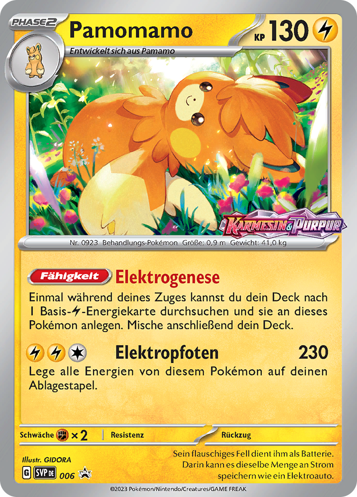 Pamomamo (Reverse Holo)