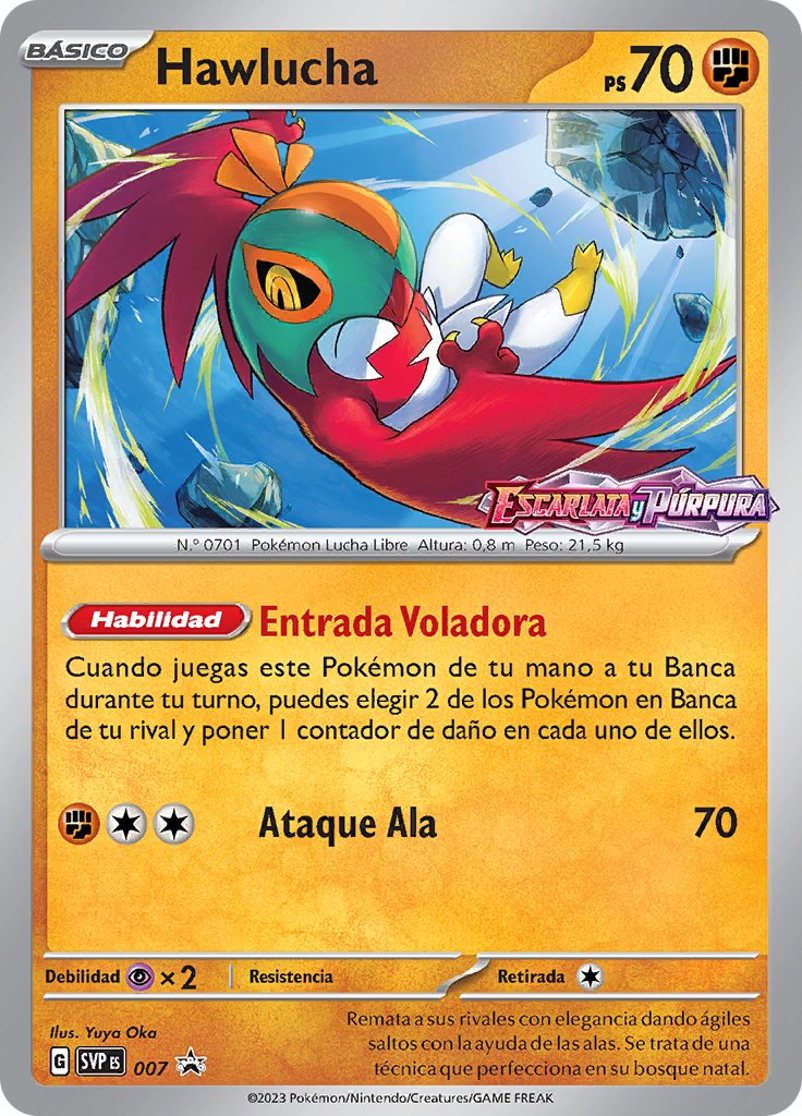 Hawlucha (Reverse Holo)