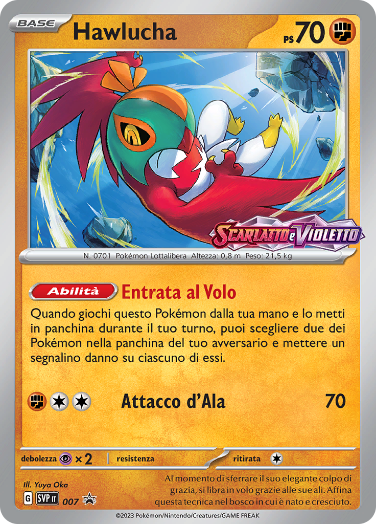 Hawlucha (Reverse Holo)