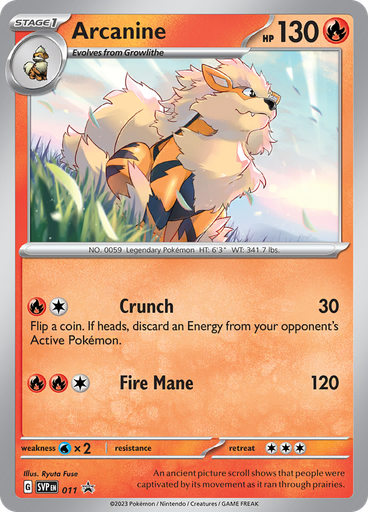 Arcanine (Reverse Holo)