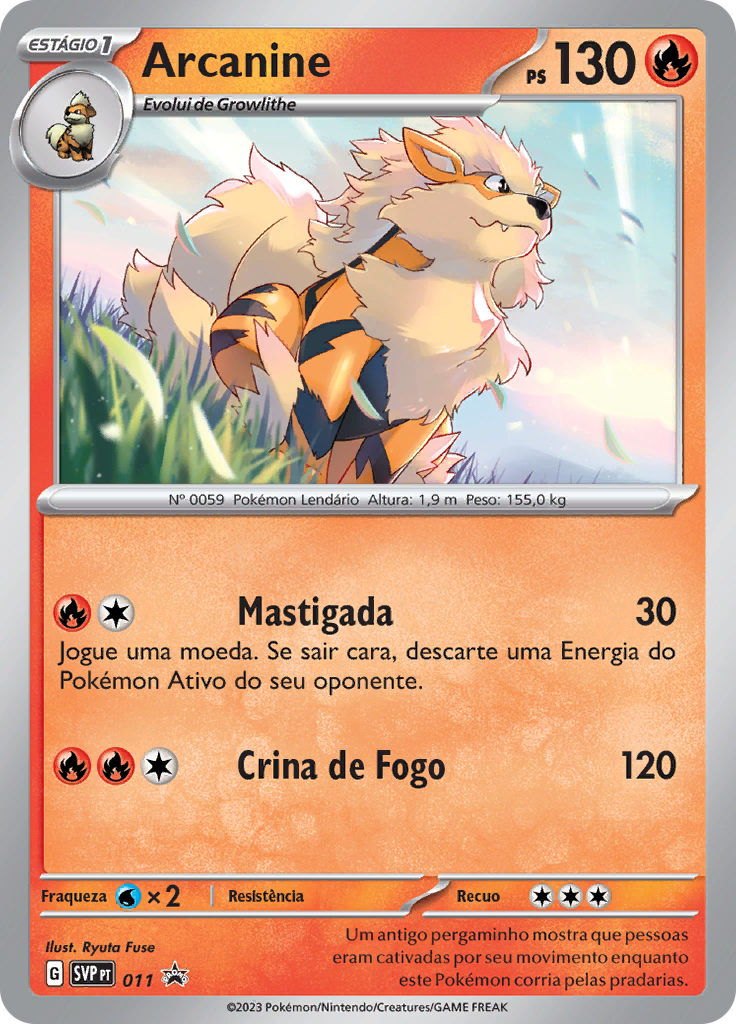 Arcanine (Reverse Holo)