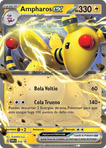 Ampharos ex (Reverse Holo)