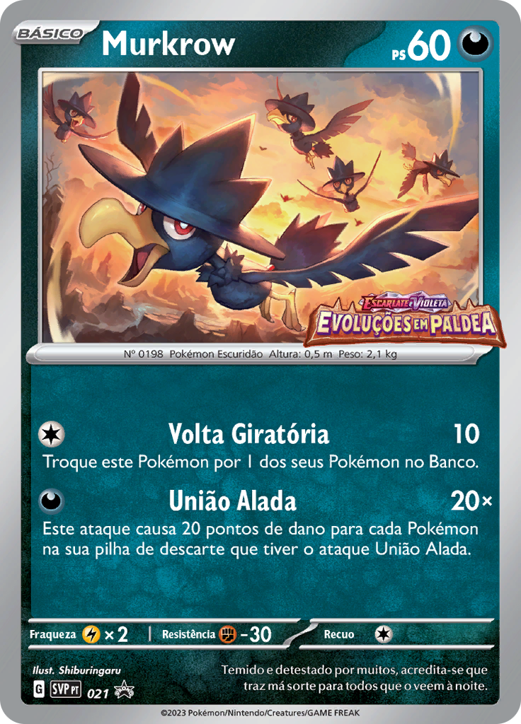 Murkrow (Reverse Holo)