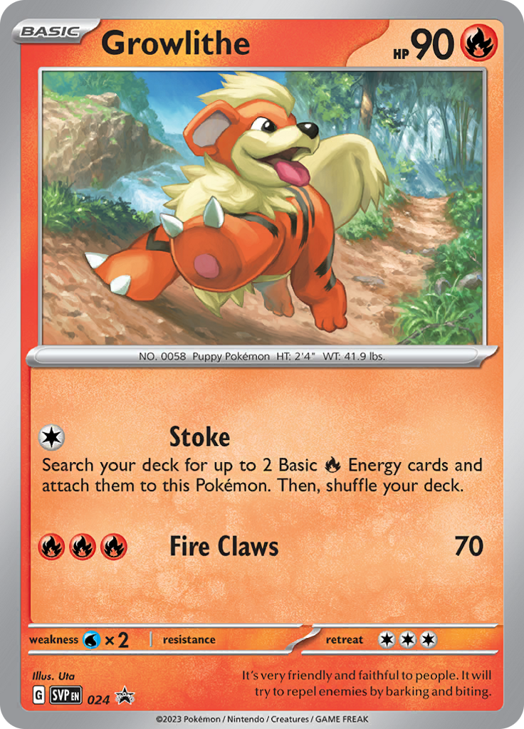 Growlithe (Reverse Holo)