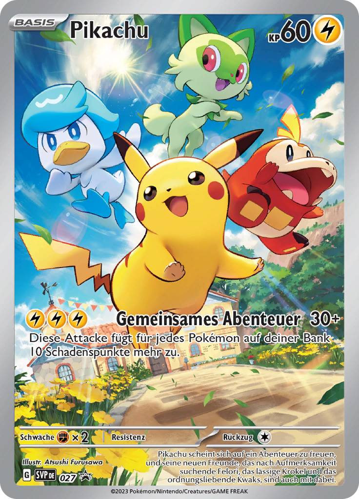 Pikachu (Reverse Holo)