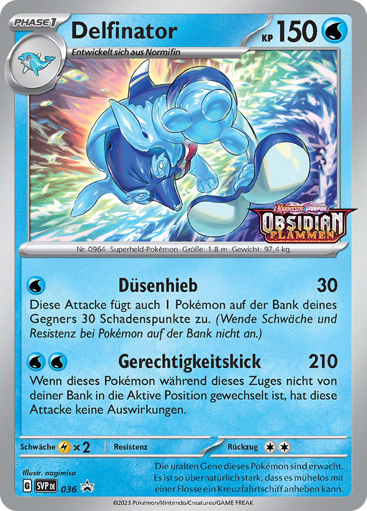 Delfinator (Reverse Holo)