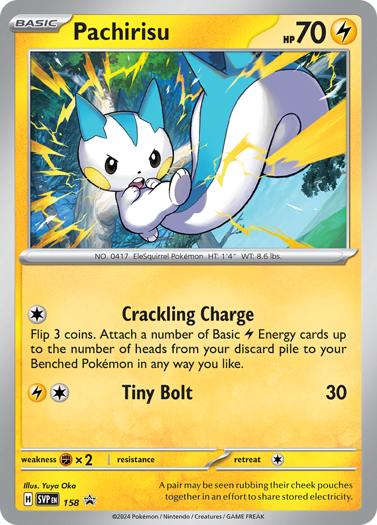 Pachirisu (Reverse Holo)