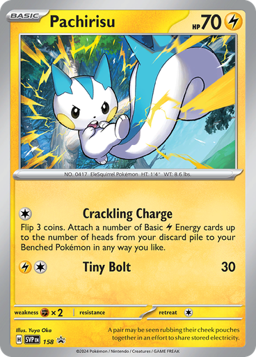 Pachirisu (Reverse Holo)