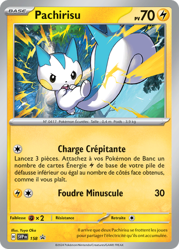 Pachirisu (Reverse Holo)