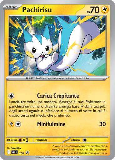 Pachirisu (Reverse Holo)