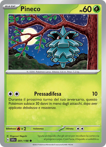 Pineco (Reverse Holo)
