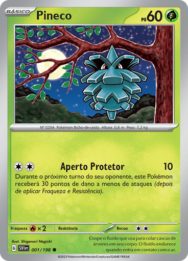 Pineco (Reverse Holo)