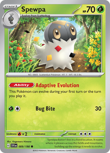 Spewpa (Reverse Holo)
