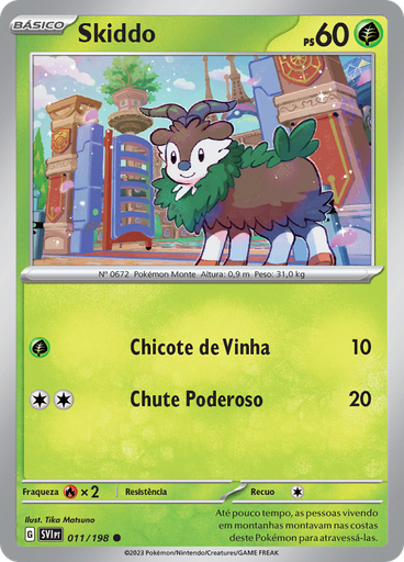 Skiddo (Reverse Holo)