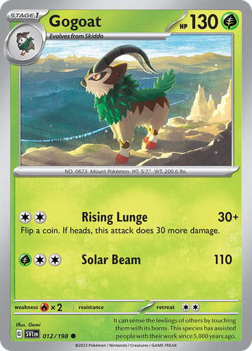 Gogoat (Reverse Holo)