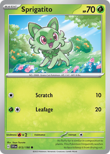Sprigatito (Reverse Holo)