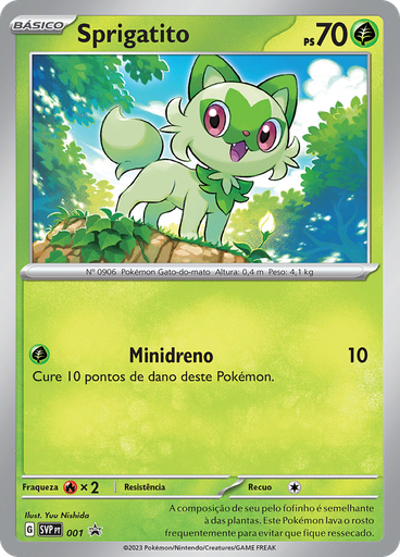 Sprigatito (Reverse Holo)