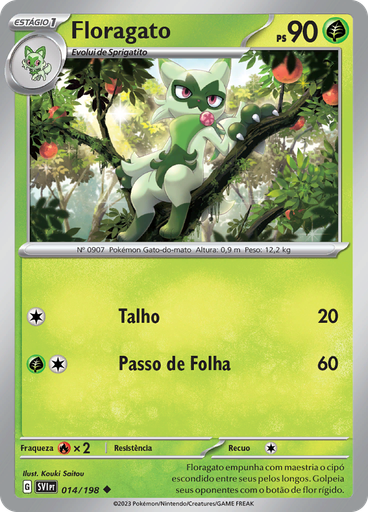 Floragato (Reverse Holo)