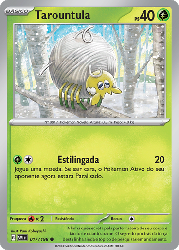 Tarountula (Reverse Holo)