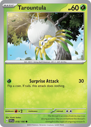 Tarountula (Reverse Holo)