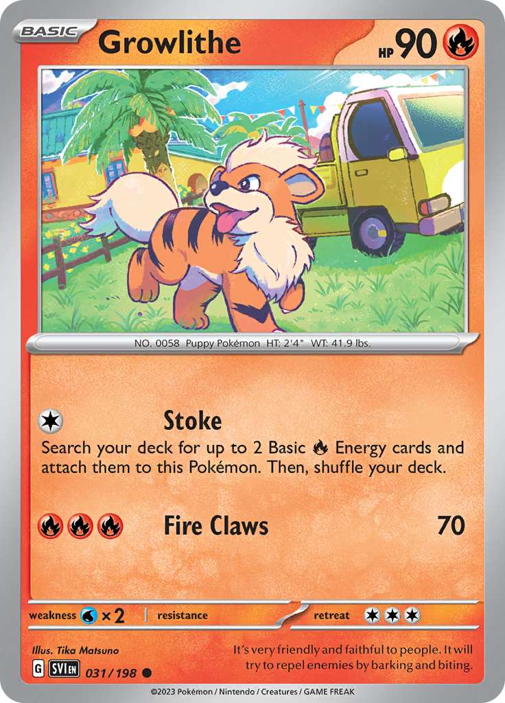 Growlithe (Reverse Holo)