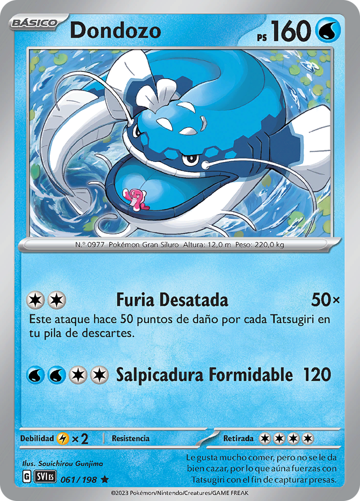 Dondozo (Reverse Holo)