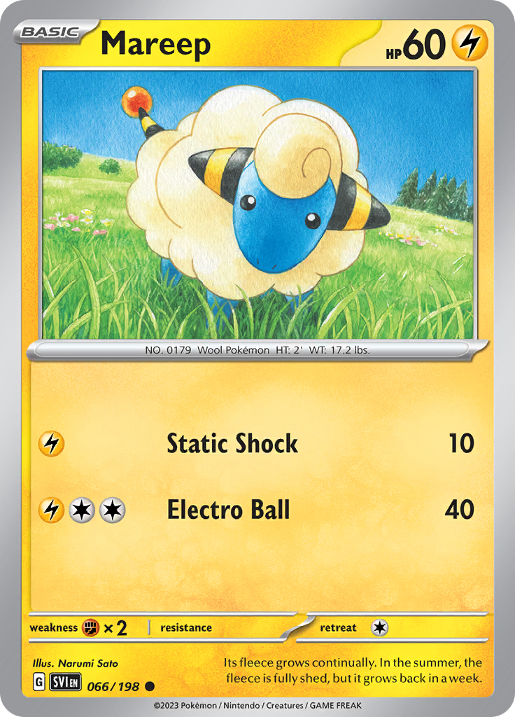 Mareep (Reverse Holo)