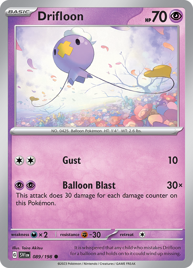 Drifloon (Reverse Holo)