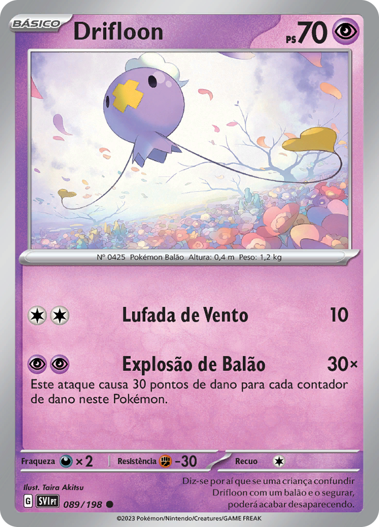 Drifloon (Reverse Holo)