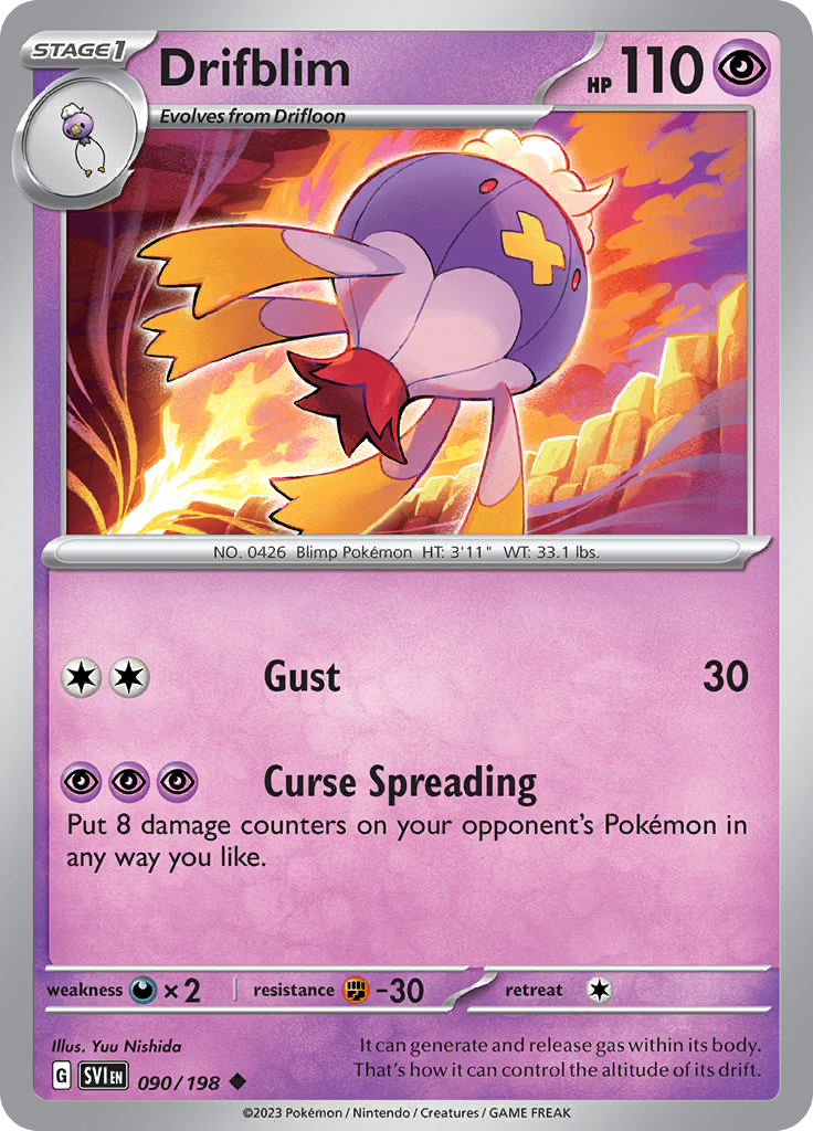 Drifblim (Reverse Holo)