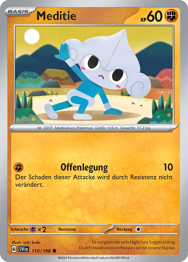 Meditie (Reverse Holo)