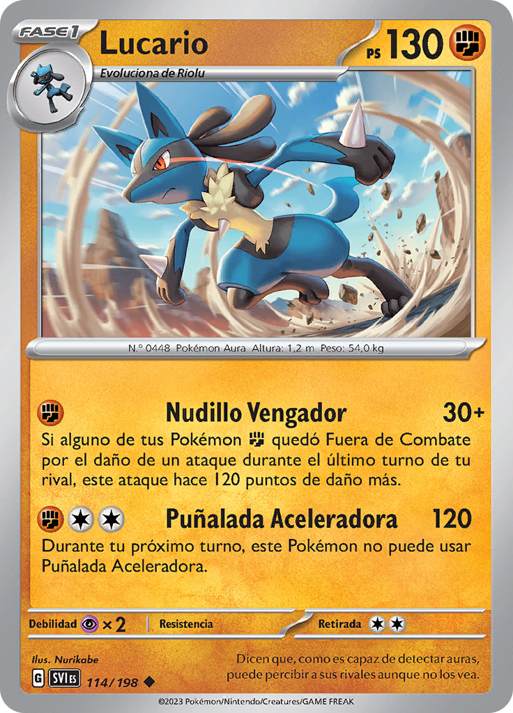 Lucario (Reverse Holo)