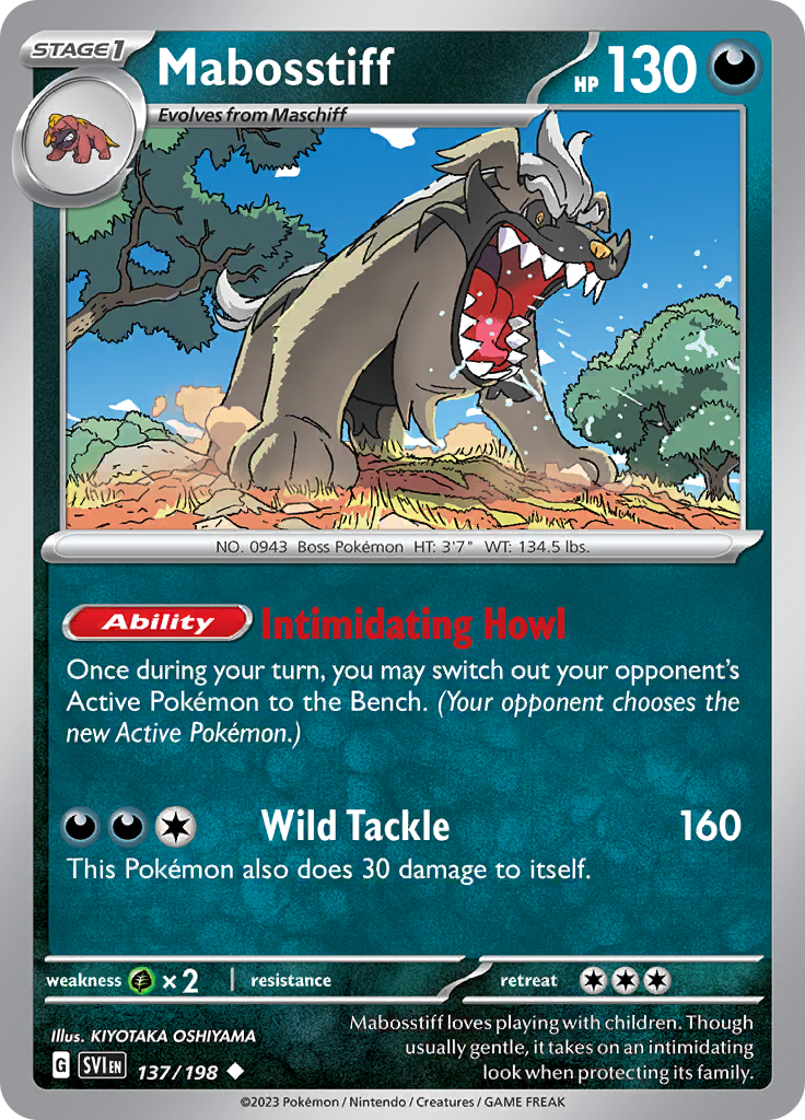 Mabosstiff (Reverse Holo)