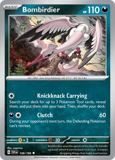 Bombirdier (Reverse Holo)