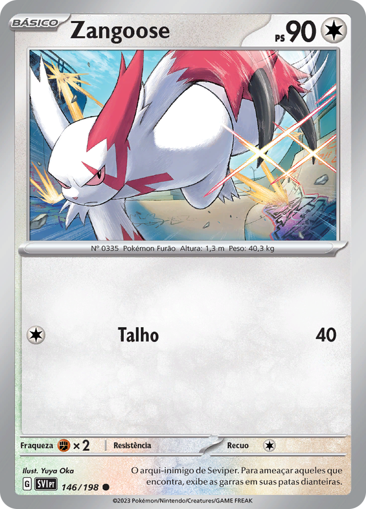 Zangoose (Reverse Holo)