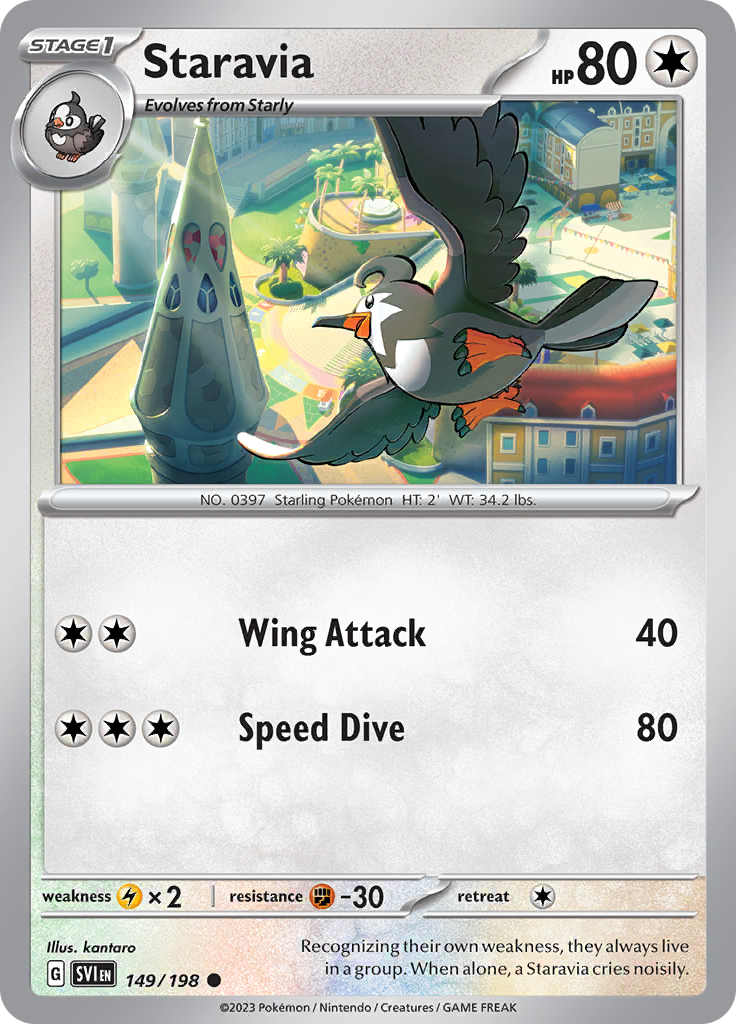 Staravia (Reverse Holo)