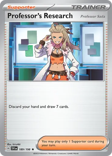 Professor's Research (Reverse Holo)
