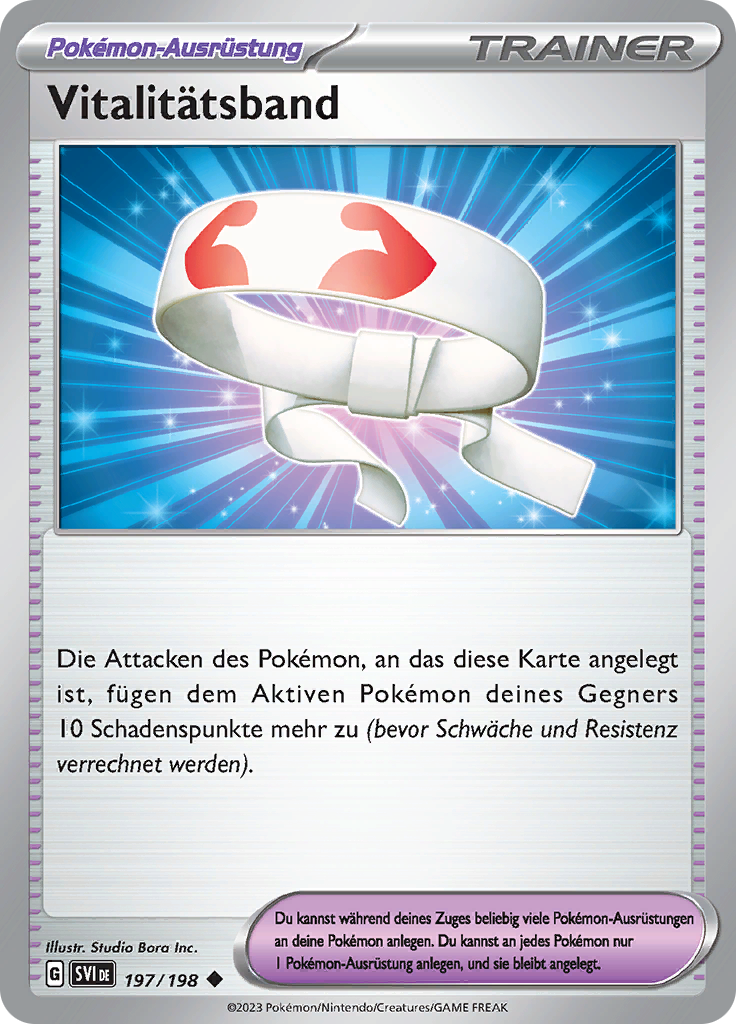 Vitalitätsband (Reverse Holo)
