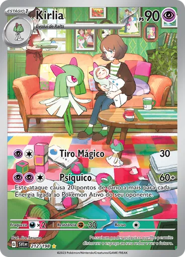 Kirlia — Escarlate e Violeta