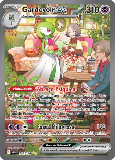 Gardevoir ex — Escarlate e Violeta