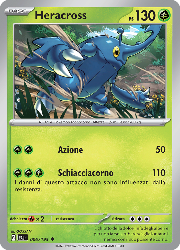 Heracross (Reverse Holo)