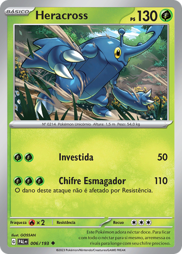 Heracross (Reverse Holo)
