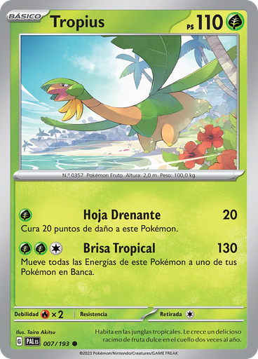 Tropius (Reverse Holo)