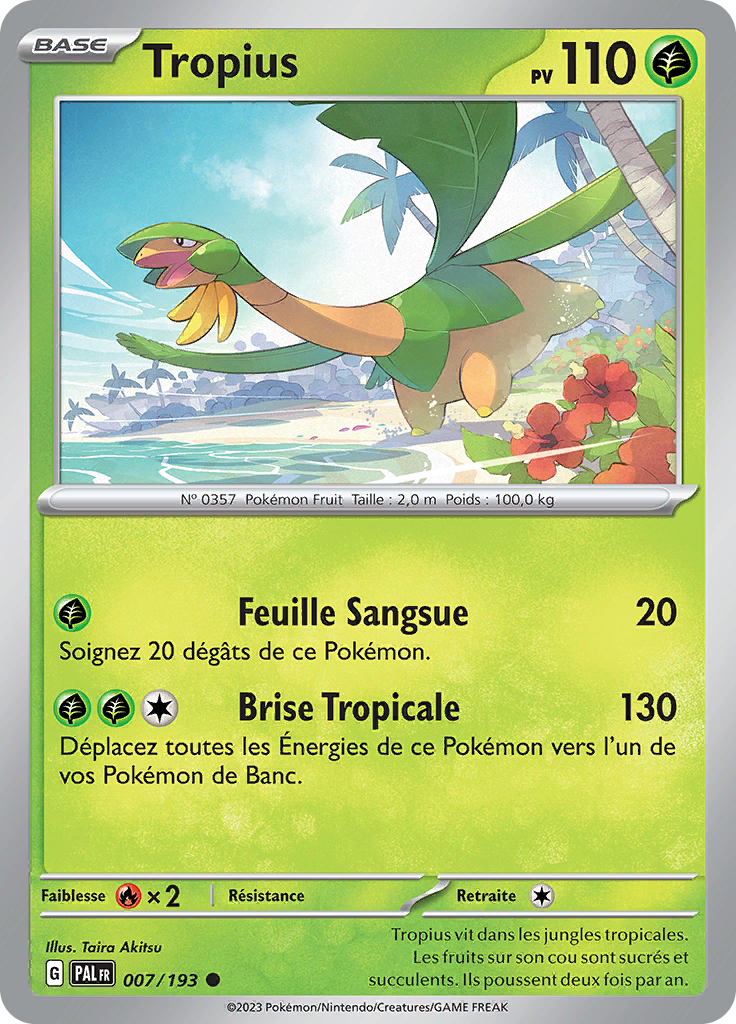 Tropius (Reverse Holo)